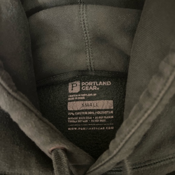 Portland Gear Heavy Knit Centerpiece Hoodie - Picture 4 of 4